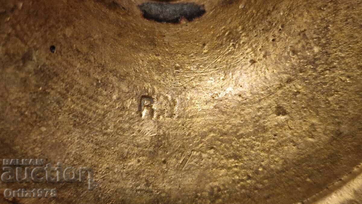 Delivery of Solid French candle holder, brass, marked, 910g – Excellent! Delivery of Solid French candle holder, brass, marked, 910g – Excellent!