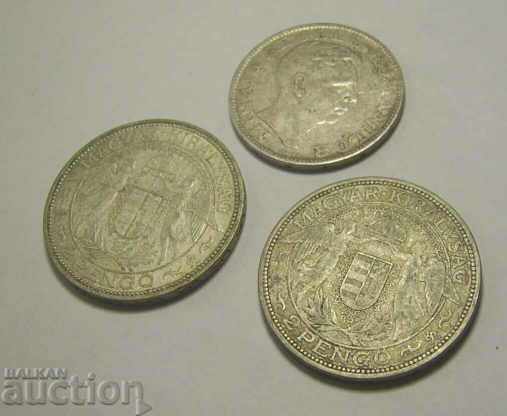 Delivery of Hungary / Romania lot 3 Silver coins Delivery of Hungary / Romania lot 3 Silver coins