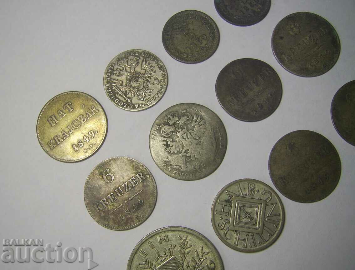 Austria 12 old Silver coins with price 150.00 BGN | € 76.69 Austria 12 old Silver coins with price 150.00 BGN | € 76.69