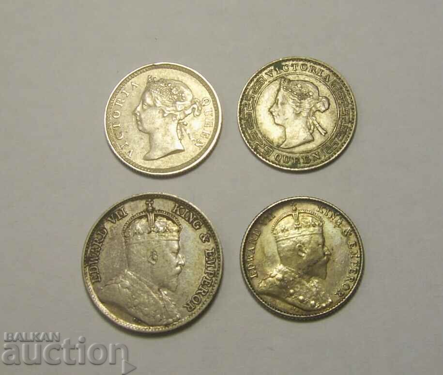 Delivery of Hong Kong Ceylon Straits Settlements Silver Coins Delivery of Hong Kong Ceylon Straits Settlements Silver Coins
