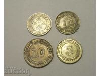 Hong Kong Ceylon Straits Settlements Monede de argint