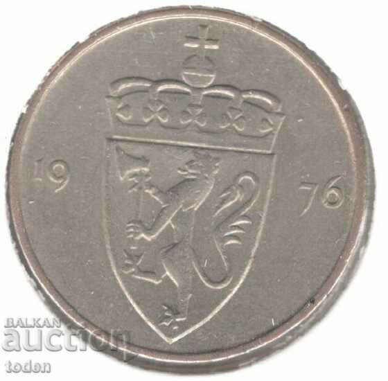 Norway-50 Øre-1976-KM# 418-Olav V with price 1.00 BGN | € 0.51