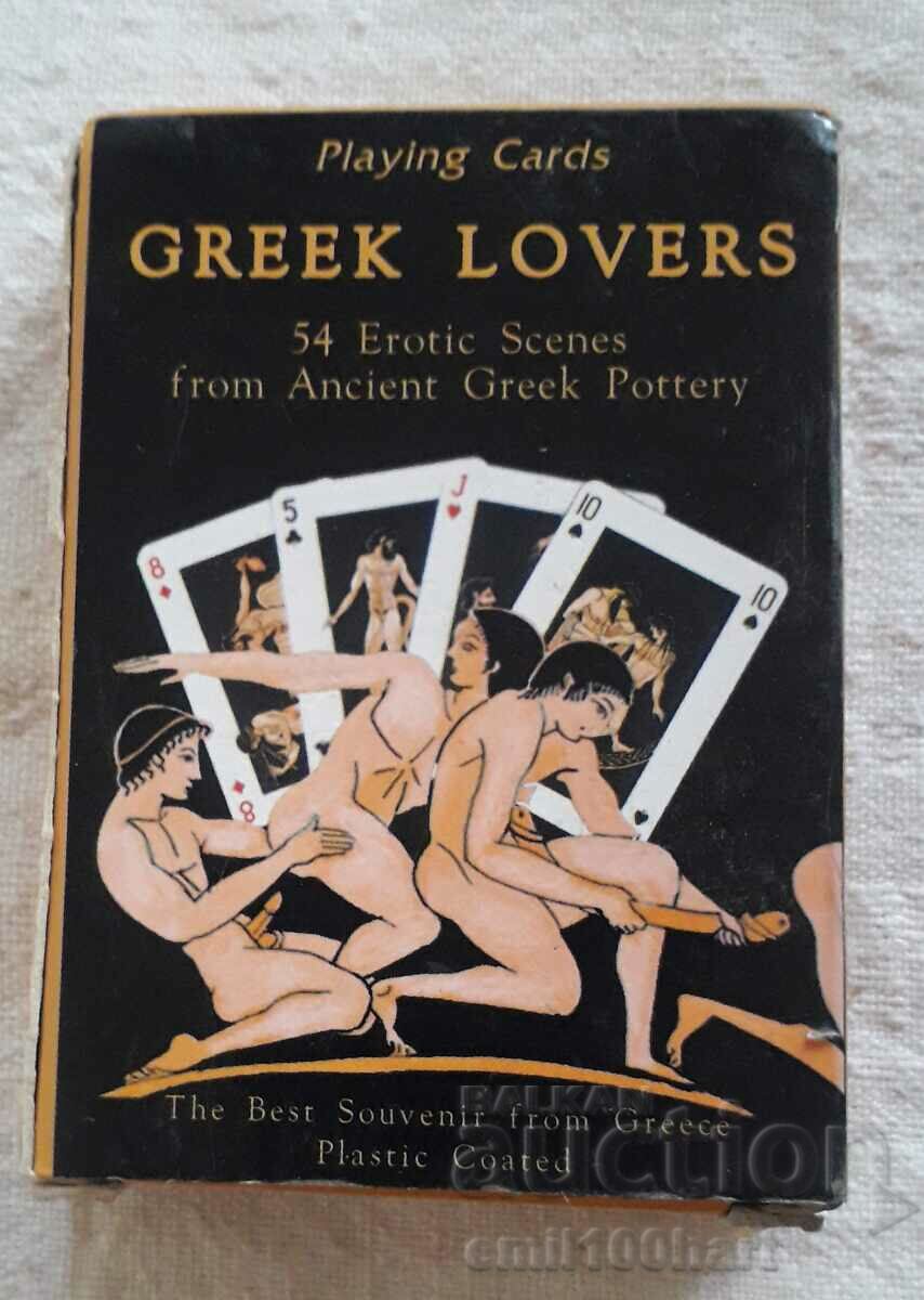 Cărți de joc Erotica Iubitori greci