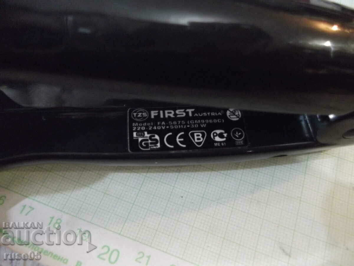 Auction  Hair press "FIRST - FA - 5675" working