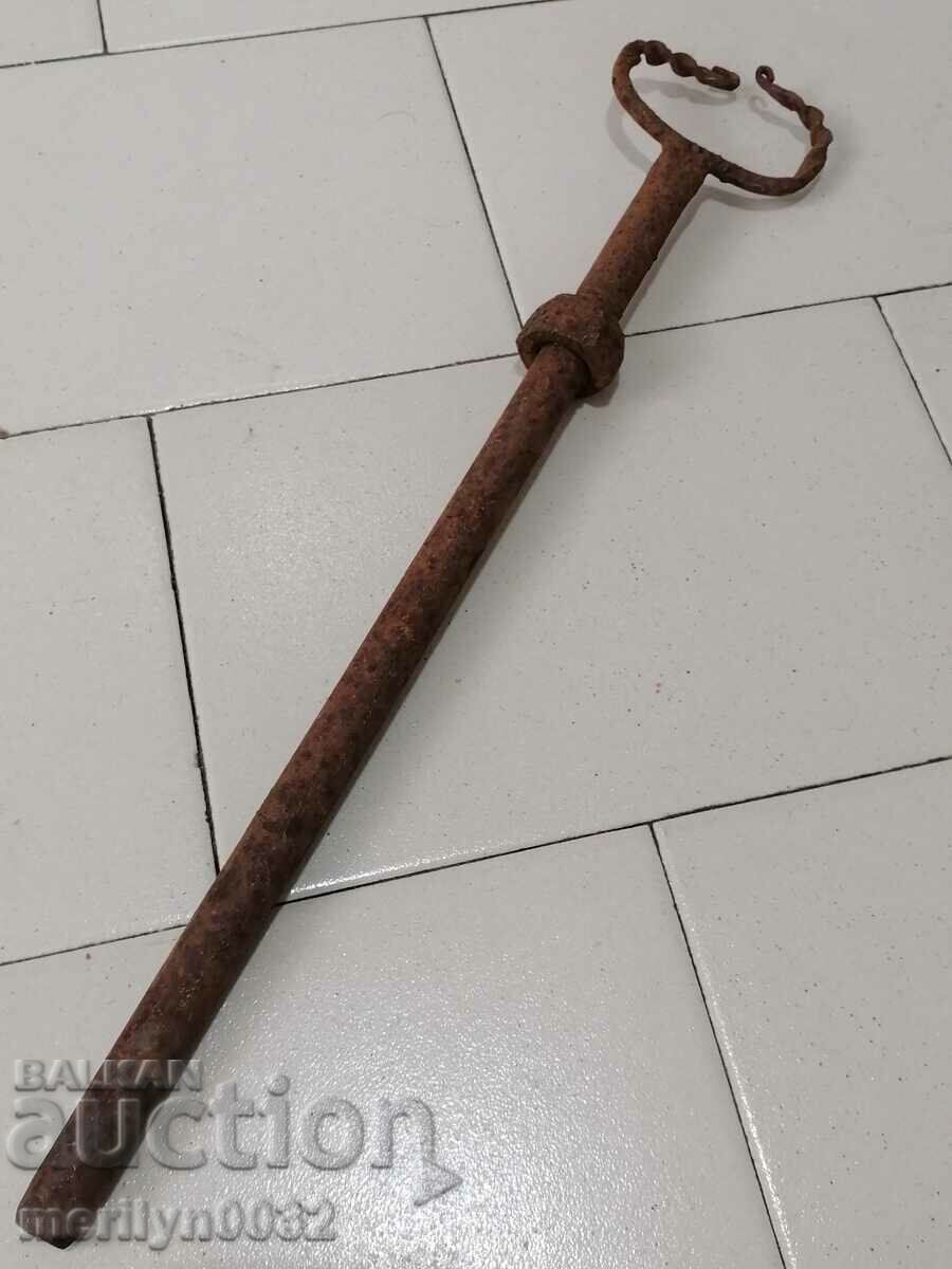 Wrought wedge for an ox team, wrought iron, nail with price 43.00 BGN | € 21.99 Wrought wedge for an ox team, wrought iron, nail with price 43.00 BGN | € 21.99