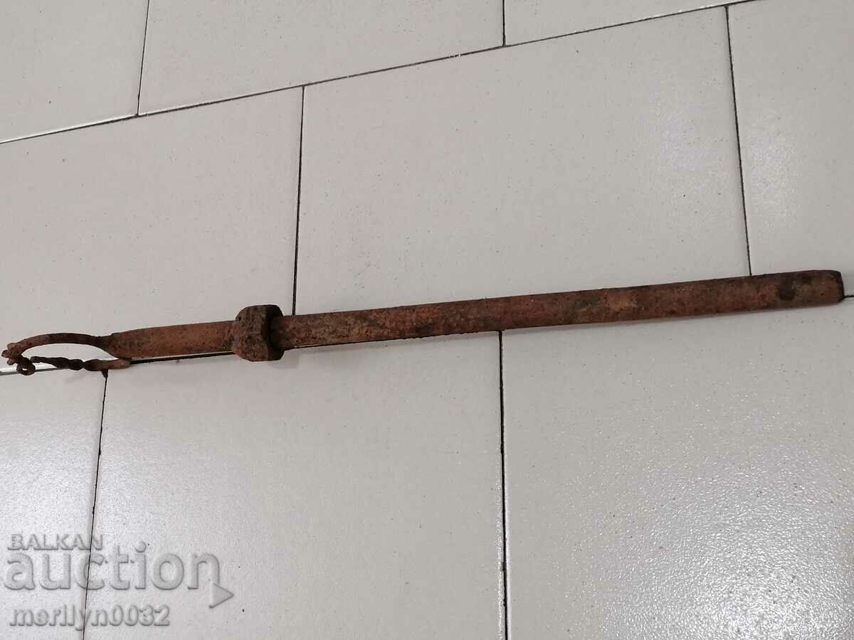 Wrought wedge for an ox team, wrought iron, nail - 5 Wrought wedge for an ox team, wrought iron, nail - 5