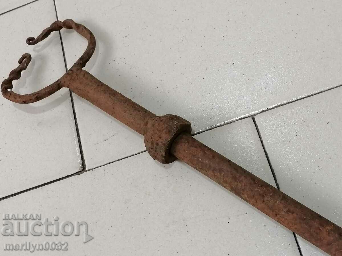 Wrought wedge for an ox team, wrought iron, nail - 7 Wrought wedge for an ox team, wrought iron, nail - 7