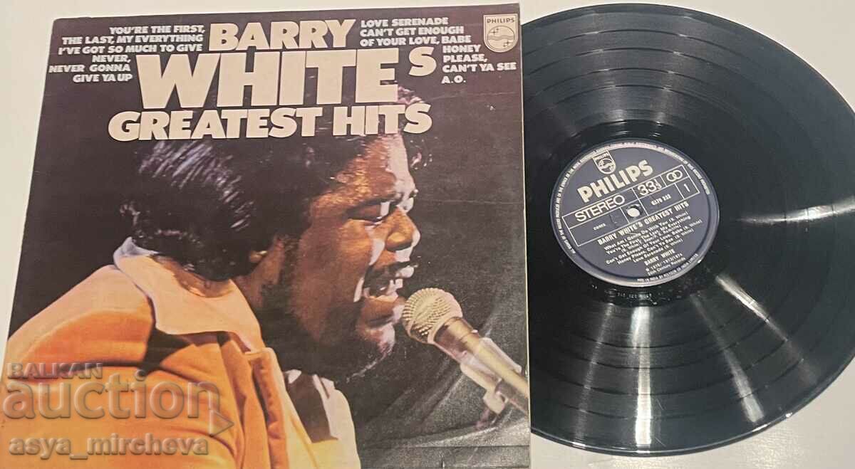 Record de gramofon - Cele mai mari hituri ale lui Barry White