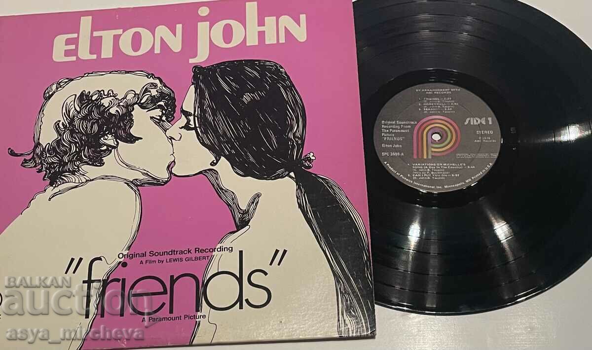 Грамофонна плоча на Elton John- Friends