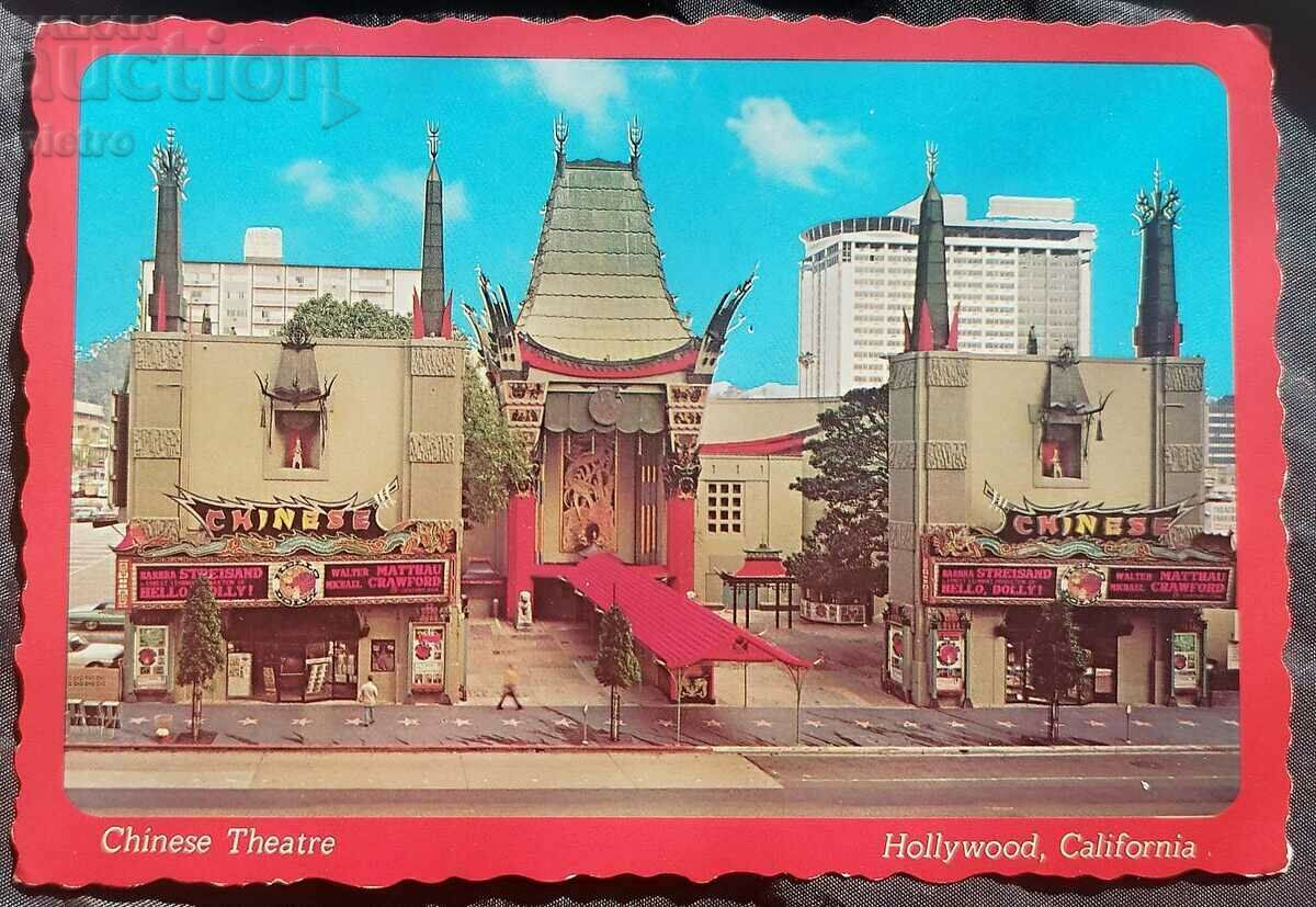 USA Postcard. Chinese Theater Hollywood, CA