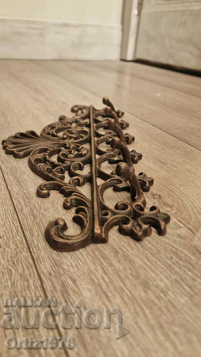 Μεγάλη κρεμάστρα από χυτοσίδηρο - 960 γρ - 5