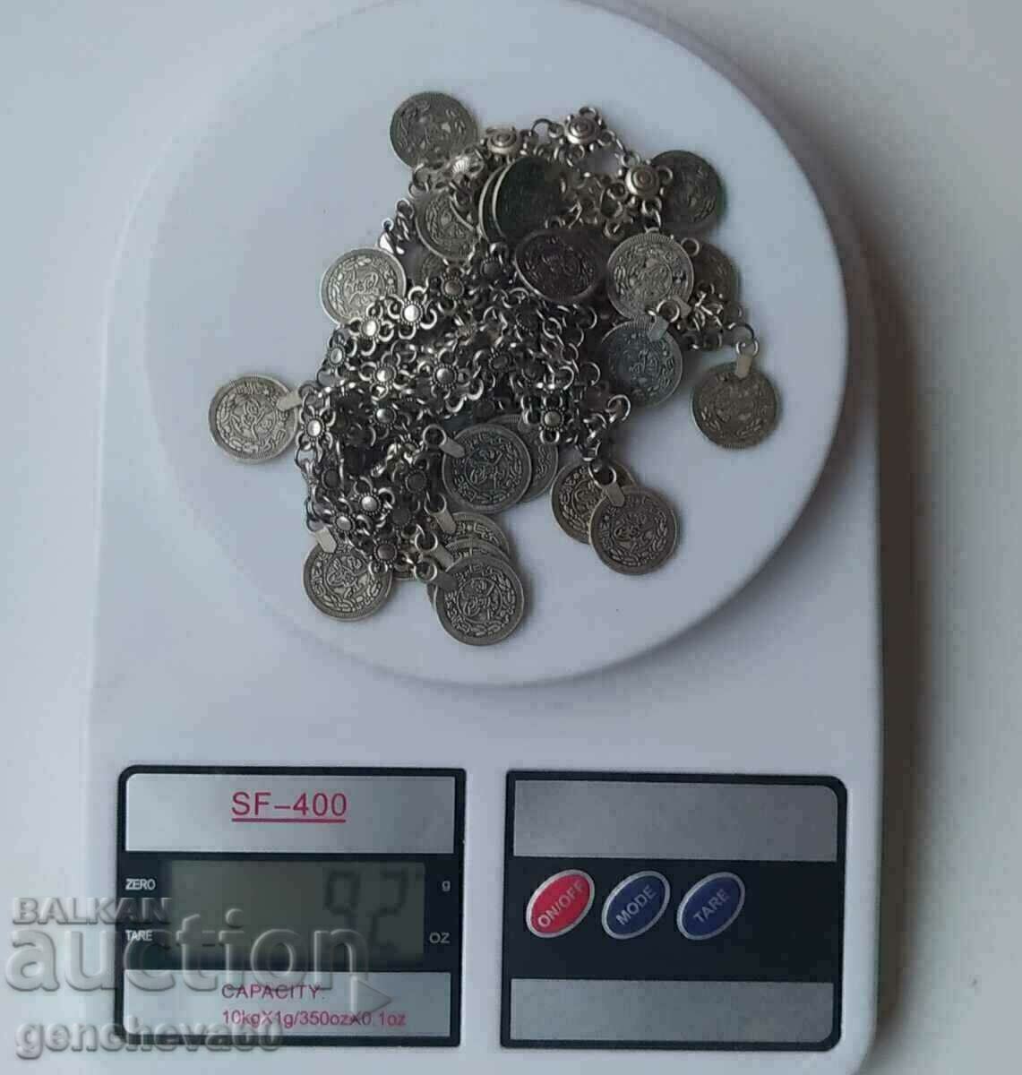 ETHNO JEWELRY NECKLACE AND BRACELET with coins for traditional costume - 7 ETHNO JEWELRY NECKLACE AND BRACELET with coins for traditional costume - 7