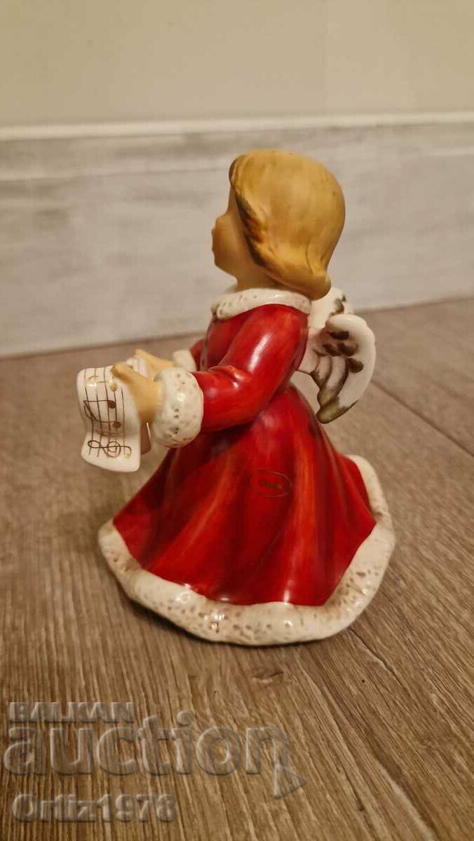 Delivery of Large Porcelain Christmas Angel – Goebel Delivery of Large Porcelain Christmas Angel – Goebel