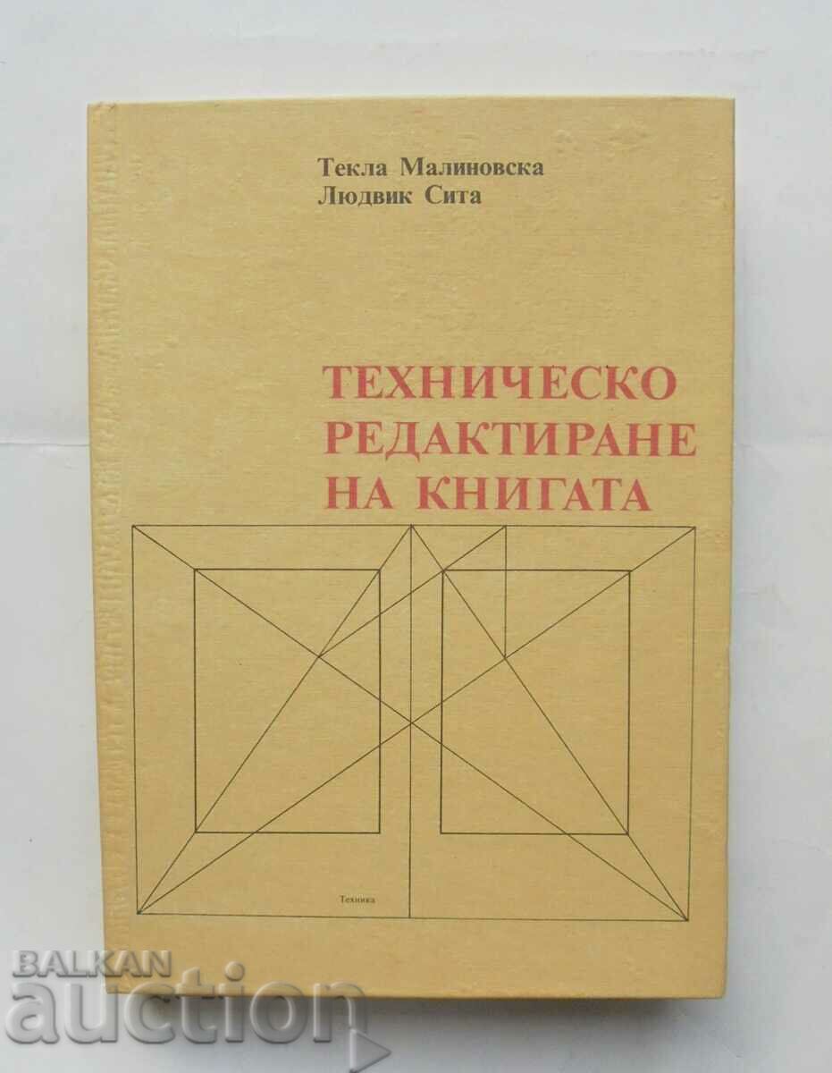 Technical editing of the book - Tekla Malinovska 1986