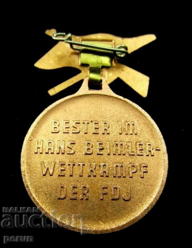 Auction DDR-Insignia-Medal-Hans Beiler International Brigades Auction DDR-Insignia-Medal-Hans Beiler International Brigades