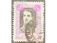 Timbră poștală Iran 50 R 1942 -1945 Mohammad Reza Shah...