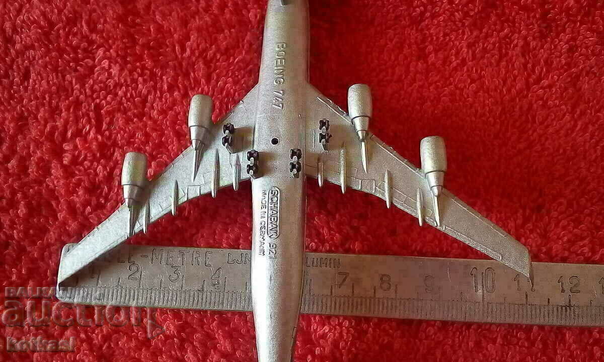 Auction  Small metal airplane Schabak Germany Boeing 747 KLM
