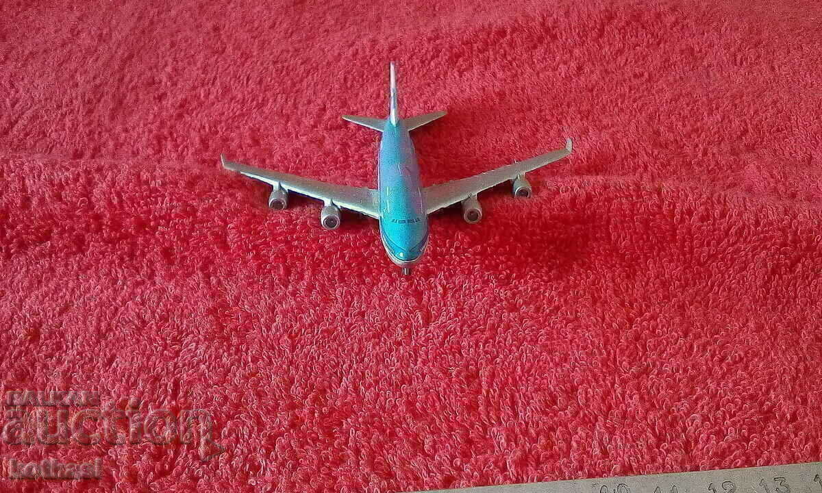 Small metal airplane Schabak Germany Boeing 747 KLM - 6