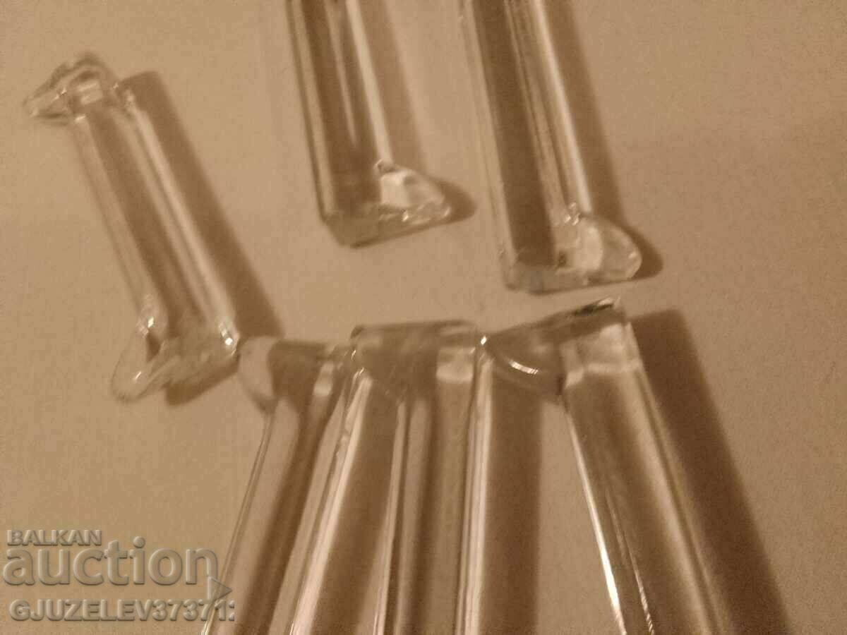 6 Old crystal cutlery holders with price 79.00 BGN | € 40.39 6 Old crystal cutlery holders with price 79.00 BGN | € 40.39
