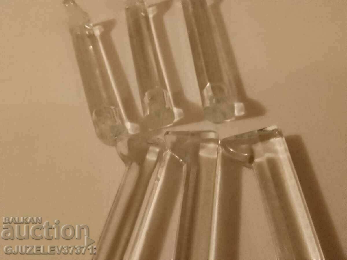 Auction 6 Old crystal cutlery holders Auction 6 Old crystal cutlery holders