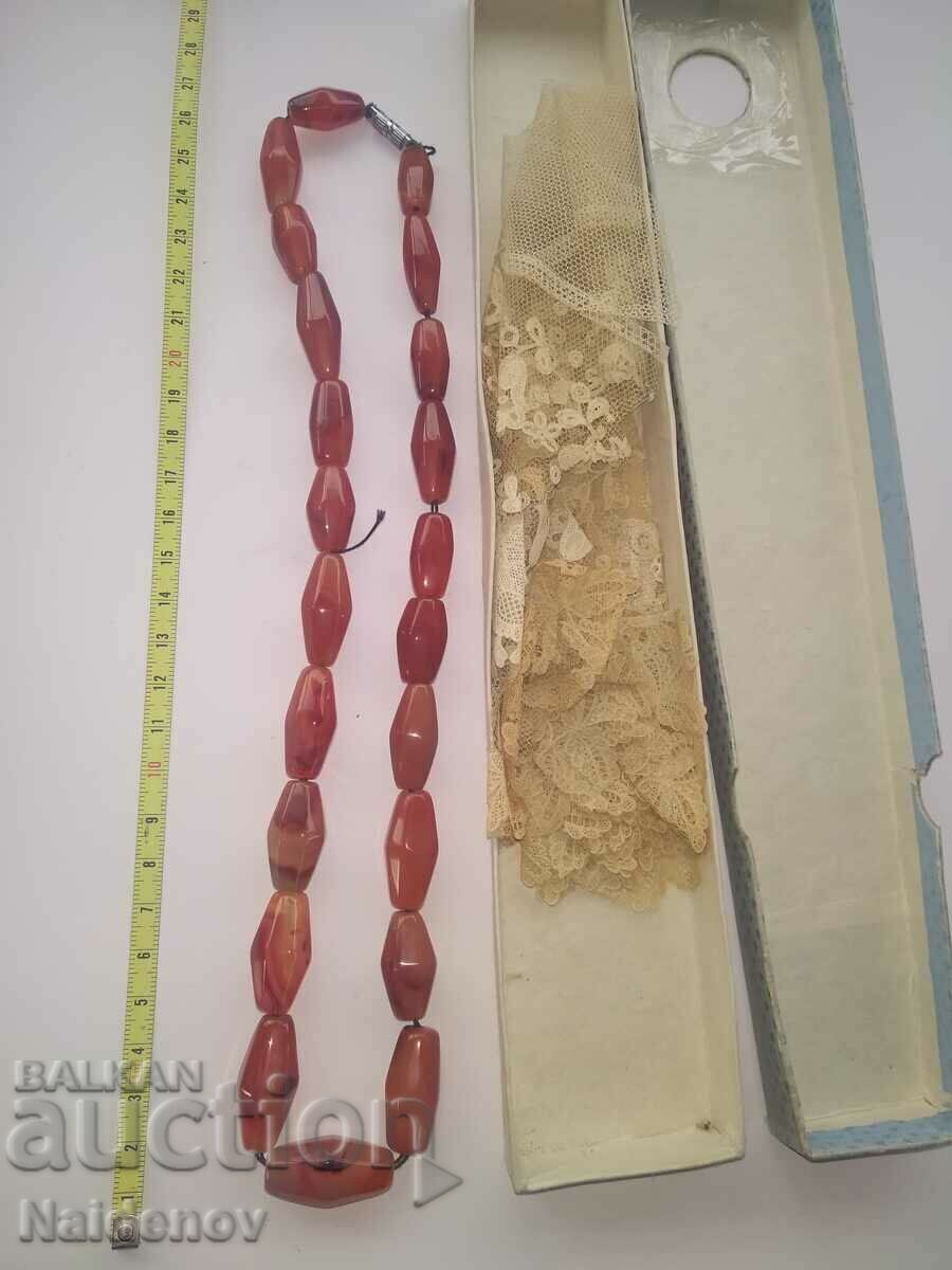 Necklace Amber? Catalin? A stone? with price 200.00 BGN | € 102.26 Necklace Amber? Catalin? A stone? with price 200.00 BGN | € 102.26