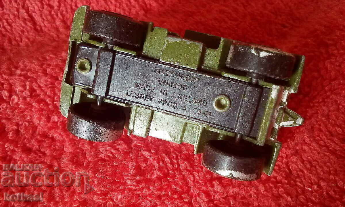 Small metal car model Matchbox England Lesney Unimog with price 6.50 BGN | € 3.32