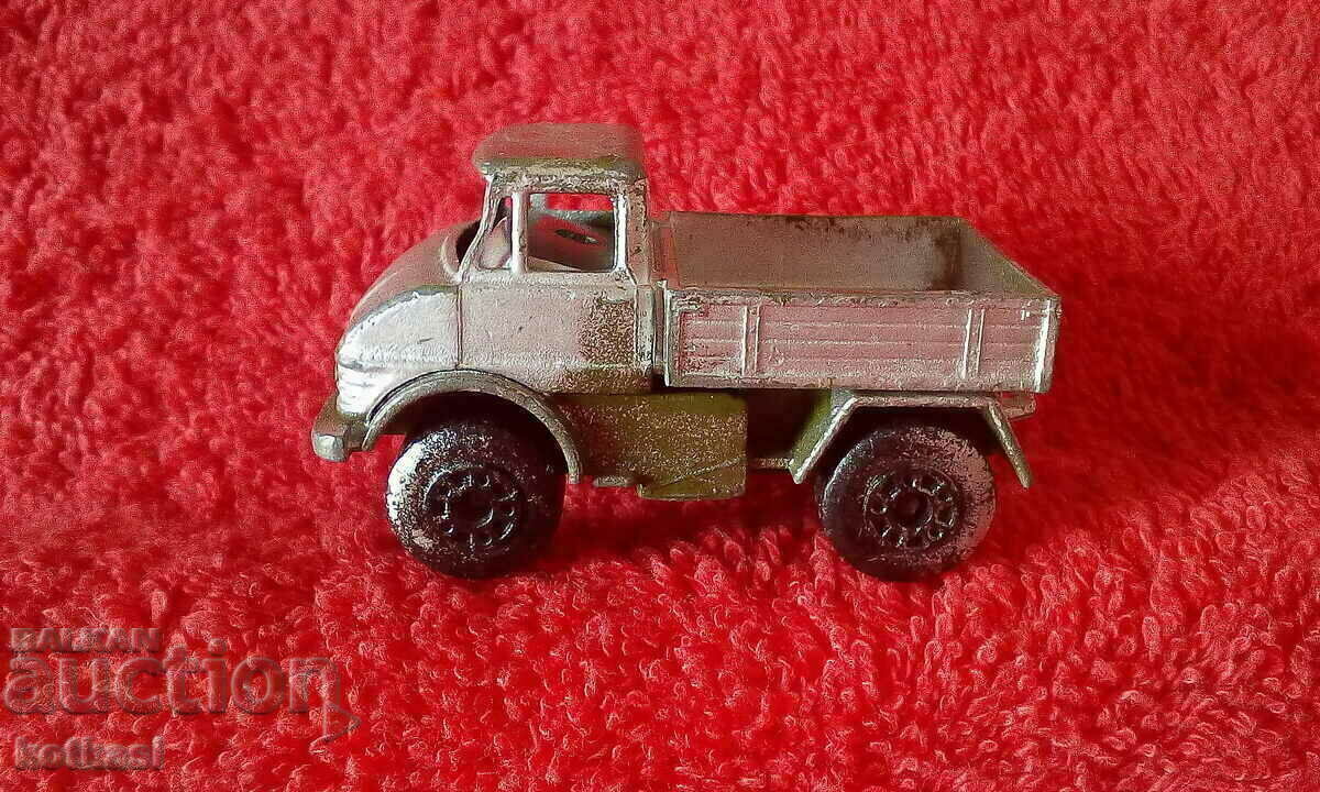 Μικρό μεταλλικό μοντέλο αυτοκινήτου Matchbox England Lesney Unimog - 6 Μικρό μεταλλικό μοντέλο αυτοκινήτου Matchbox England Lesney Unimog - 6