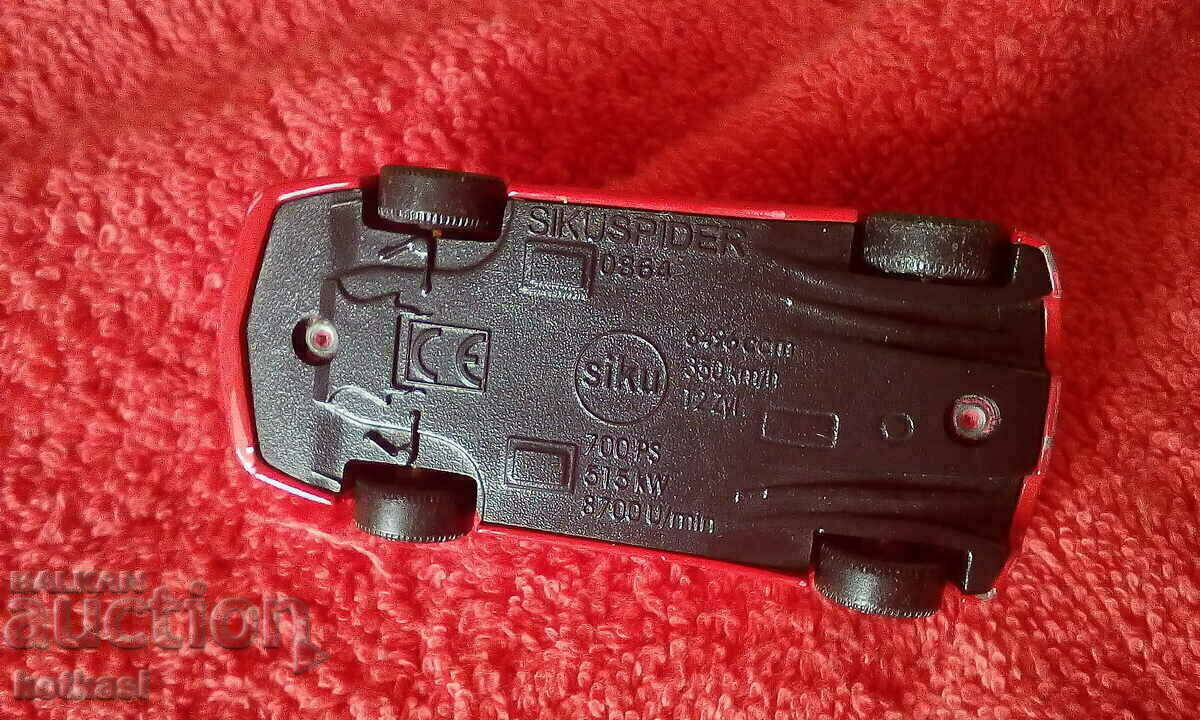 Small metal car model siku spider with price 12.50 BGN | € 6.39 Small metal car model siku spider with price 12.50 BGN | € 6.39