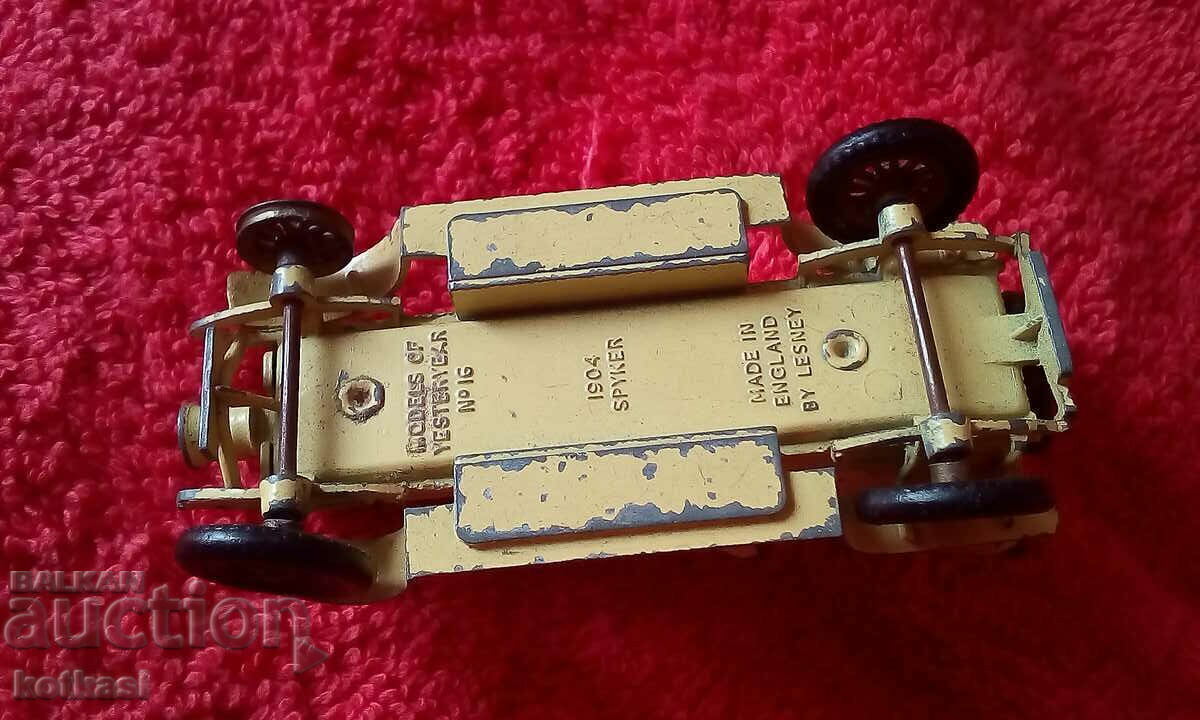 Small metal car model England Lesney Spyker 1904 with price 10.50 BGN | € 5.37 Small metal car model England Lesney Spyker 1904 with price 10.50 BGN | € 5.37