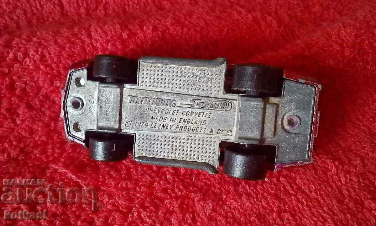 Σπιρτόκουτο Αγγλία Lesney 1979 Corvette Small Metal Car με τιμή 15.50 BGN | € 7.93 Σπιρτόκουτο Αγγλία Lesney 1979 Corvette Small Metal Car με τιμή 15.50 BGN | € 7.93