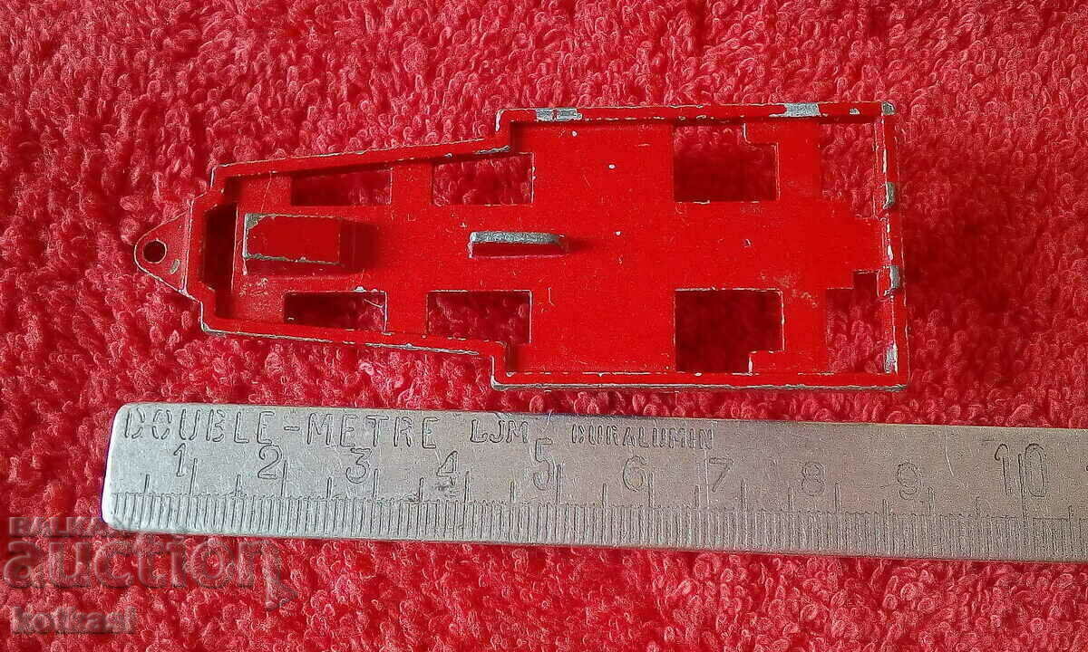 Small metal car model platform majorette