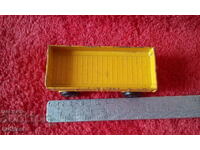 Small metal car model Matchbox Macau Mercedes trailer