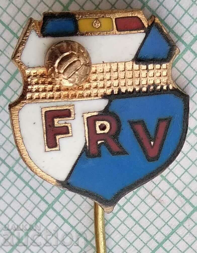 14673 - FRV Volleyball Federation of Romania - bronze enamel