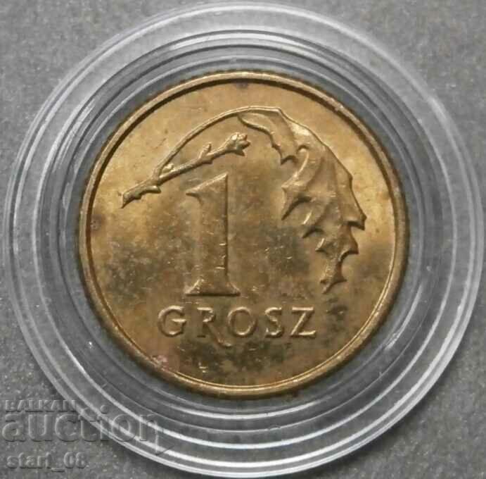 Полша 1 грош 2013
