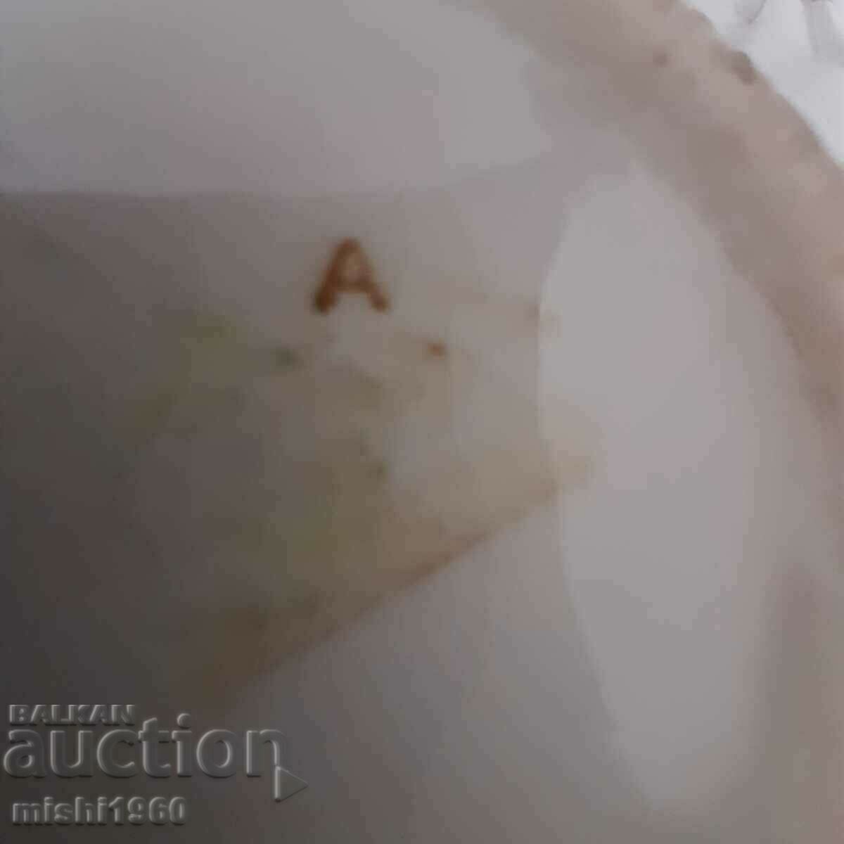 Auction Porcelain saucer Auction Porcelain saucer