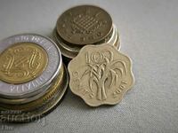 Монета - Свазиленд - 10 цента | 2001г.