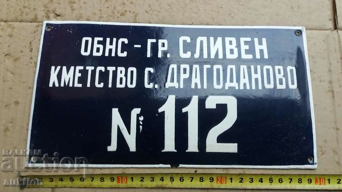 Delivery of ENAMEL SOC. BOARD - EXCELLENT