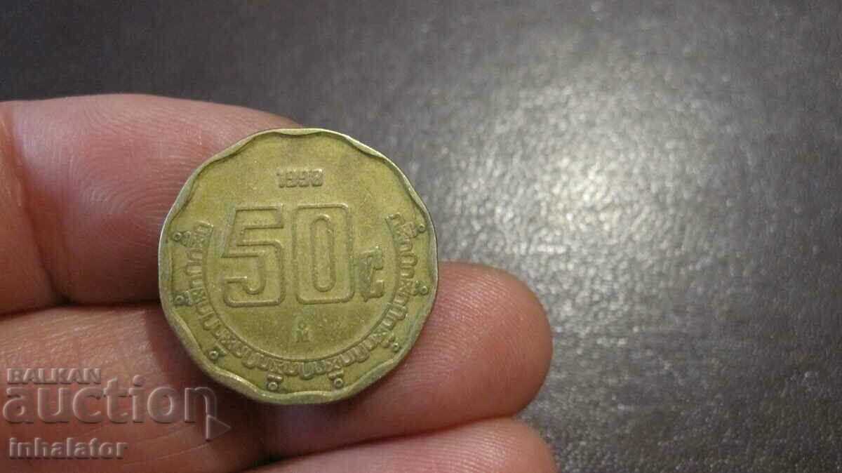 1998 50 centavos Mexico
