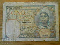 5 Francs 1929 - Algeria ( F )