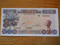 100 франка 2012 г - Гвинея ( UNC )