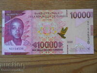 10000 φράγκα 2020 - Γουινέα ( UNC )