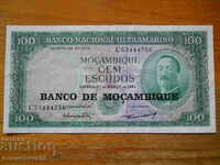 100 Escudos 1961 - Mozambique ( VF )