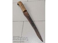Trench knife without kaniya, karakulak cleaver, dagger