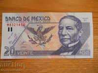 20 песос 2000 г - Мексико ( ЕF )