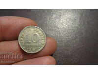 1951 Argentina 10 centavos