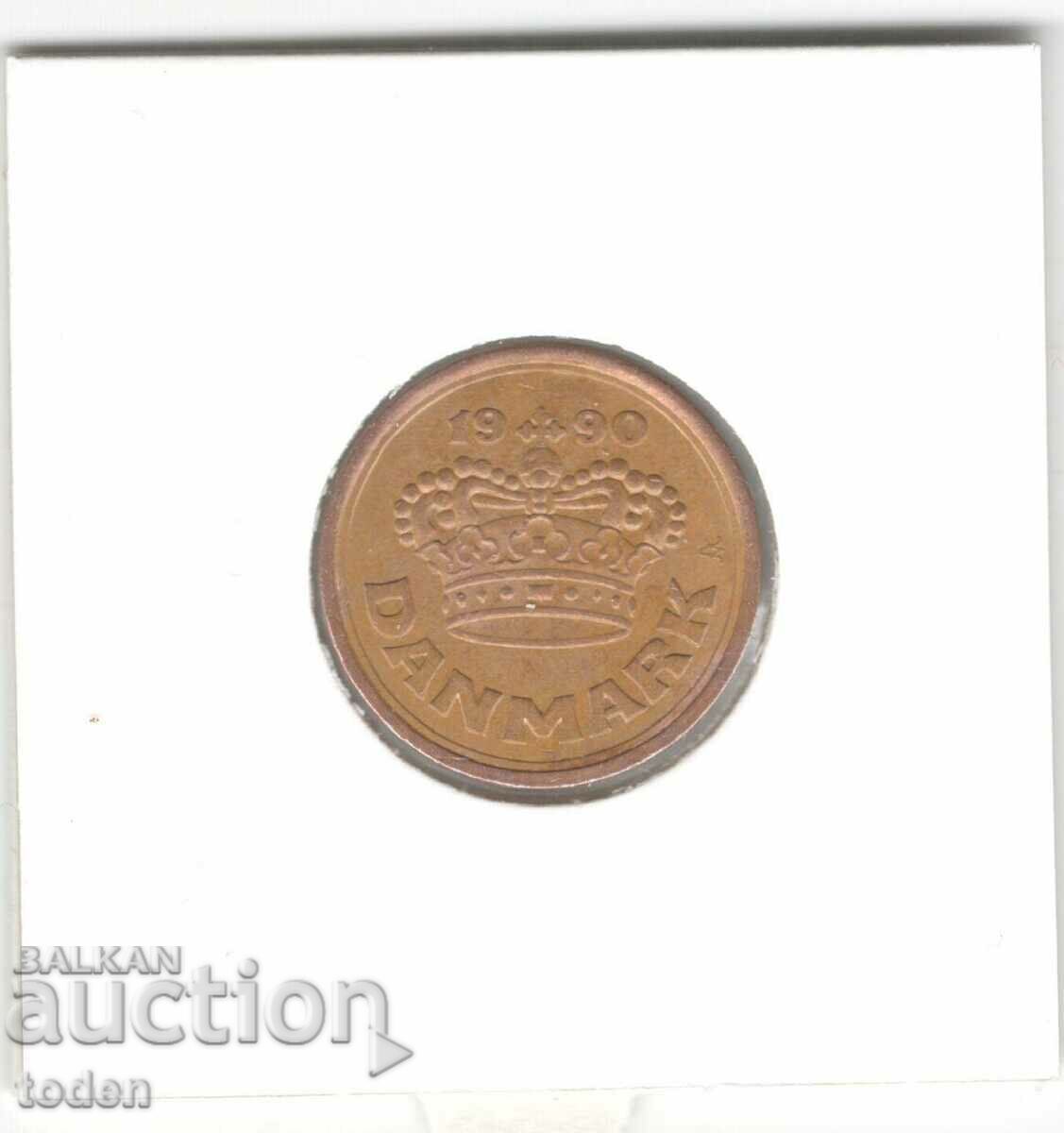 Delivery of Denmark-50 Øre-1990 LG♥JP-KM# 866-Margrethe II