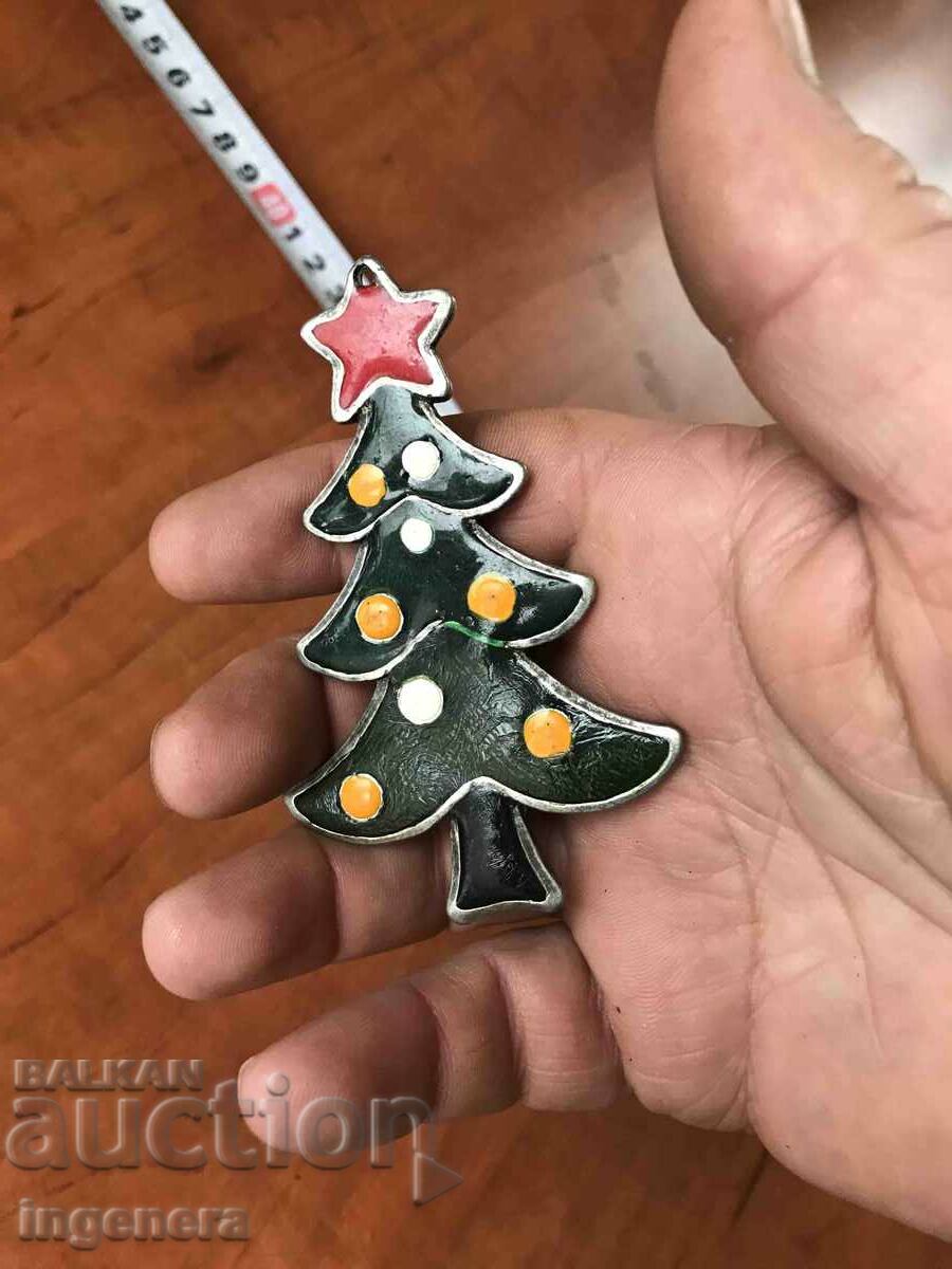 Delivery of PENDANT METAL ENAMEL TWO SIDED SOUVENIR TREE Delivery of PENDANT METAL ENAMEL TWO SIDED SOUVENIR TREE