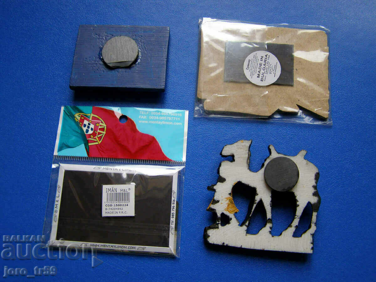 Souvenirs Refrigerator magnets - 4 pieces with price 6.00 BGN | € 3.07 Souvenirs Refrigerator magnets - 4 pieces with price 6.00 BGN | € 3.07