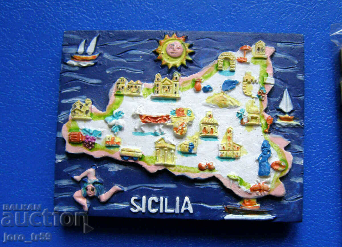 Souvenirs Refrigerator magnets - 4 pieces - 6 Souvenirs Refrigerator magnets - 4 pieces - 6