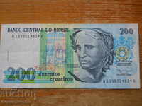 200 Cruzeiro 1990 - Brazilia ( VF )